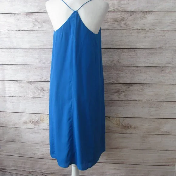 J. Crew Cobalt Blue Slip Dress - Picture 5 of 6